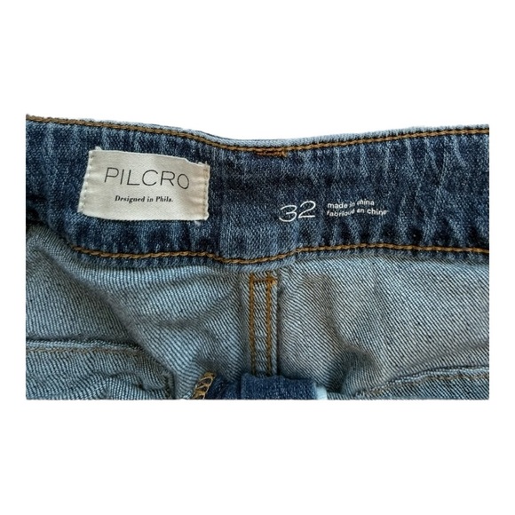 Anthropologie | Pilcro | The Wanderer Mid-Rise Relaxed Jeans - Size 32 - Picture 11 of 11